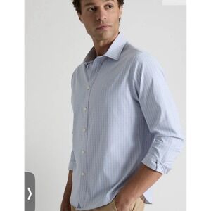 UNTUCKit Shirt Mens 3XL Plaid Benson Performance Long Sleeve Button Up Stretch